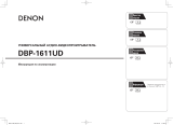 Denon DBP-1611 Bl Руководство пользователя