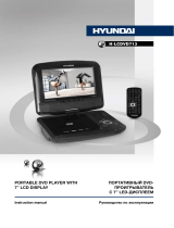Hyundai H-LCDVD713 Black Руководство пользователя