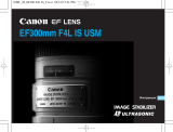Canon EF 300mm f/4L IS USM Руководство пользователя