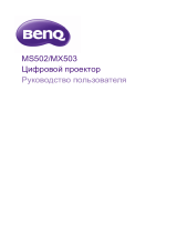 BenQ MX503 Руководство пользователя