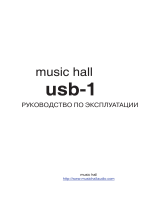 MUSIC HALL USB-1 Руководство пользователя