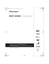 Pioneer BDP-3220K Руководство пользователя