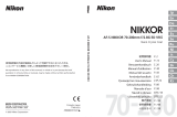 Nikon AF-S NIKKOR 70-200mm f/2.8G ED VR II Руководство пользователя