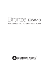 Monitor Audio Bronze BX W10 Rosemah Руководство пользователя