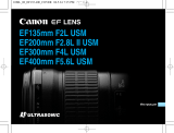 Canon EF 135mm f/2L USM Руководство пользователя