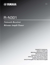 Yamaha R-N301 Black Руководство пользователя