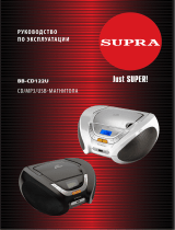 Supra BB-CD122U Black Руководство пользователя