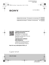 Sony DSC-RX10 II Black Руководство пользователя