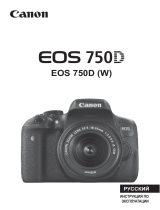 Canon EOS 750D Kit 18-55 IS STM Black Руководство пользователя
