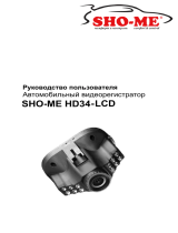 Sho-Me HD34-LCD Руководство пользователя