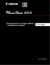 Canon PowerShot G5 X Black Руководство пользователя