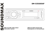 SoundMax SM-CCR3057F Руководство пользователя