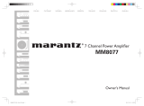 Marantz MM 8077 Black Руководство пользователя