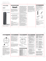 Microlab D21 Black Руководство пользователя