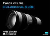 Canon EF 70-200mm f/4L IS USM Руководство пользователя