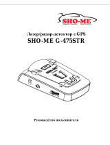 Sho-Me G-475 STR Руководство пользователя