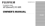 Fujifilm XF35mm F2 R WR Black Руководство пользователя
