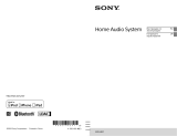 Sony GTK-XB7/RC Руководство пользователя