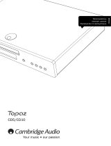 Cambridge Audio Topaz CD10-В Руководство пользователя