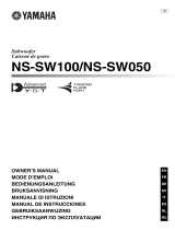 Yamaha NS-SW100 Black Руководство пользователя