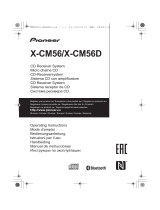 Pioneer X-CM56 Red Руководство пользователя