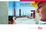 Leica Disto D410 Руководство пользователя