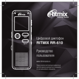 Ritmix RR-610 4Gb Руководство пользователя