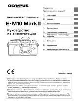Olympus E-M10 Mark III Pancake Zoom kit Руководство пользователя
