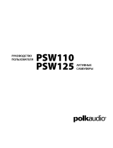 Polk Audio PSW110 Руководство пользователя