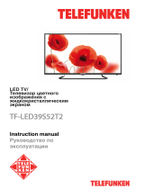 Telefunken TF-LED39S52T2 Руководство пользователя