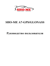 Sho-Me A7-GPS/Glonass Руководство пользователя