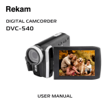 Rekam DVC-540 Руководство пользователя