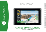 Navitel E500 Magnetic Руководство пользователя