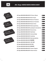 JBL Stage A9004 Руководство пользователя