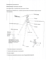 Velbon Ultra Maxi Mini 3WT Руководство пользователя