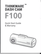 Thinkware DASH CAM F100 Руководство пользователя