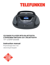Telefunken TF-CSRP3501B Black/Red Руководство пользователя
