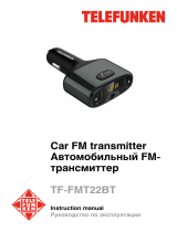 Telefunken TF-FMT22BT Руководство пользователя