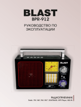 Blast BPR-912 Black Руководство пользователя