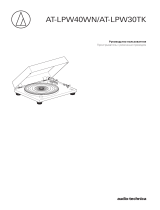 Audio-Technica AT-LPW30 Teak (AT-LPW30TK) Руководство пользователя