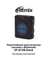 Ritmix SP-810B Black Руководство пользователя