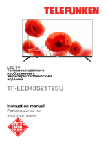 Telefunken TF-LED43S21T2SU Руководство пользователя
