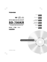 Toshiba SD-790 K TR Руководство пользователя