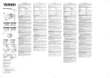 Tamron SP AF17-50мм F/2.8 XR DiII LD Asl IF Canon (A16E) Руководство пользователя