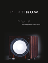 Monitor Audio Platinum PLW15 Rosewood Руководство пользователя