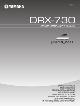 Yamaha DRX-730 Black Руководство пользователя