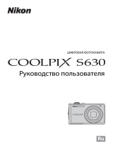 Nikon Coolpix S630 Black Руководство пользователя