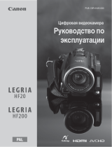 Canon HF200 Black Руководство пользователя