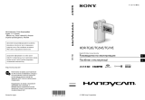 Sony HDR-TG5E Silver Руководство пользователя