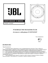 JBL Nothridge E150P Cherry Руководство пользователя